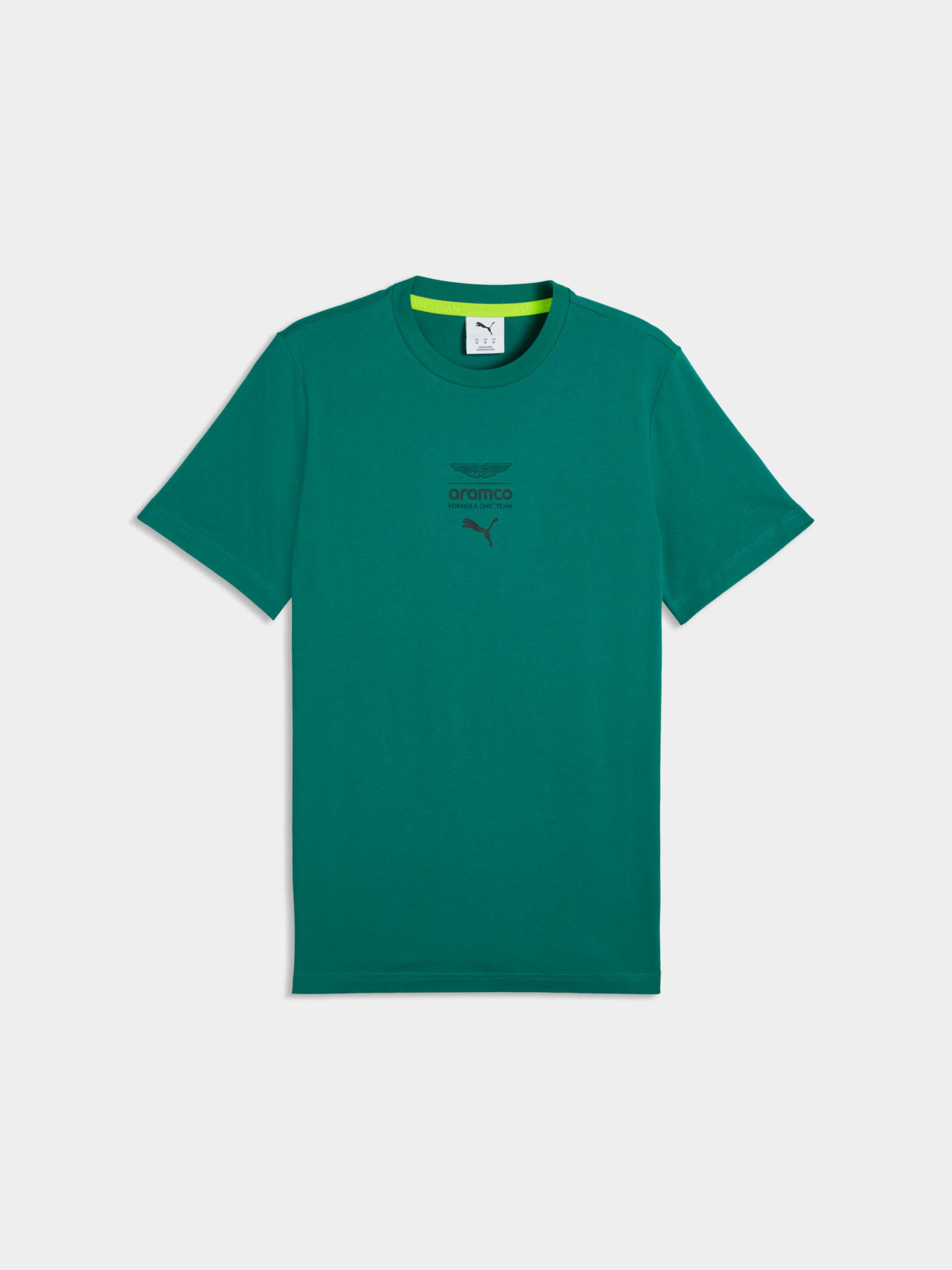 Футболка PUMA x ASTON MARTIN ARAMCO F1® TEAM Essentials Tee Men модель 635393 Фото