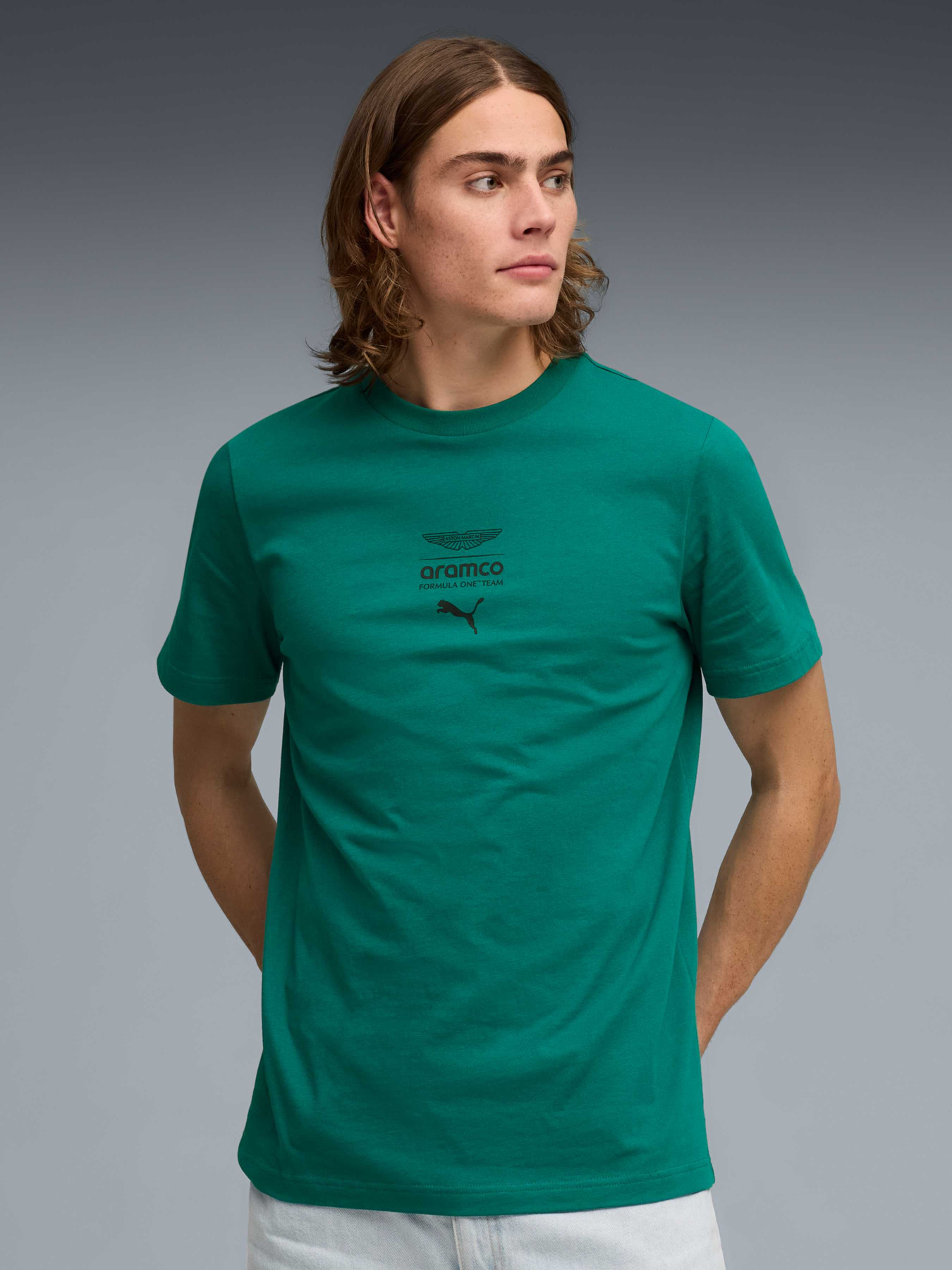 Футболка PUMA Amf1 Essential Logo Tee 1 модель 635393 Фото