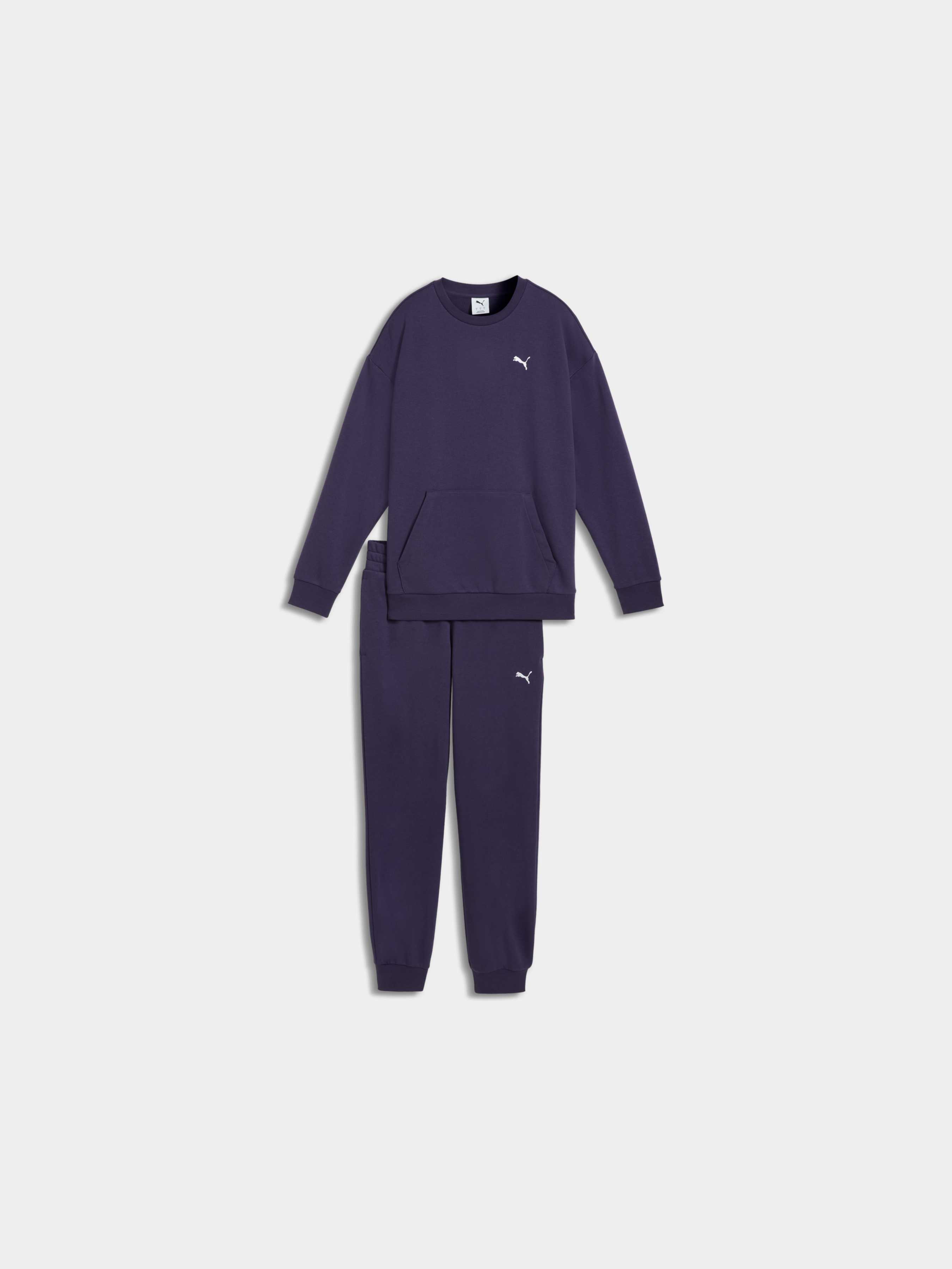 Жіночий Спортивний костюм PUMA Relaxed Sweat Suit (691900_64) колір фіолетовий, матеріал комбінований верх PUMA - купити в Україні