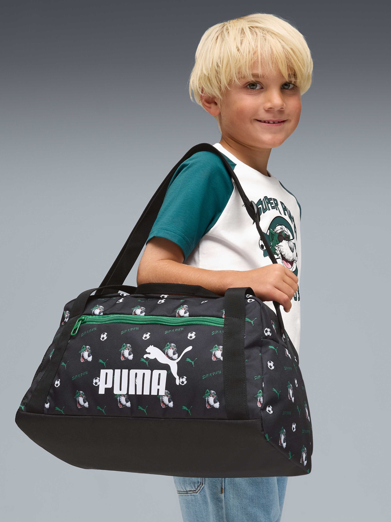 Дитяча сумка PUMA Phase Super PUMA Extra Small Sports 17L Bag Kids модель 092432 Фото
