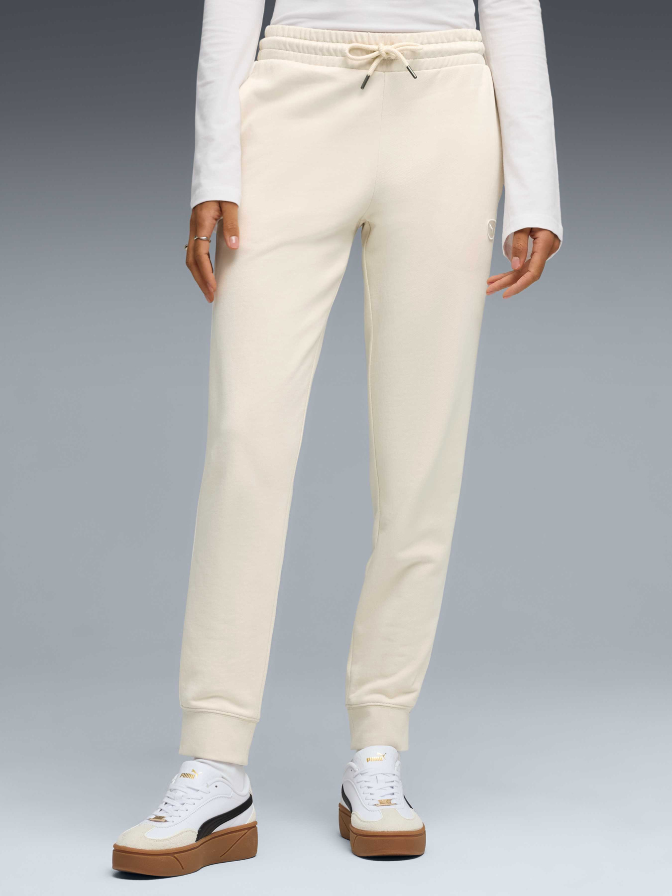 Штаны спортивные PUMA Ess Elevated Sweatpants модель 691858 Штаны спортивные PUMA Ess Elevated Sweatpants модель 691858 Фото