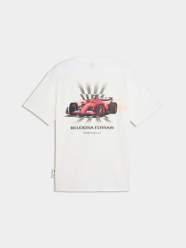 Футболка PUMA Ferrari Car Graphic Tee Ii модель 635312 Футболка PUMA Ferrari Car Graphic Tee Ii модель 635312 Фото