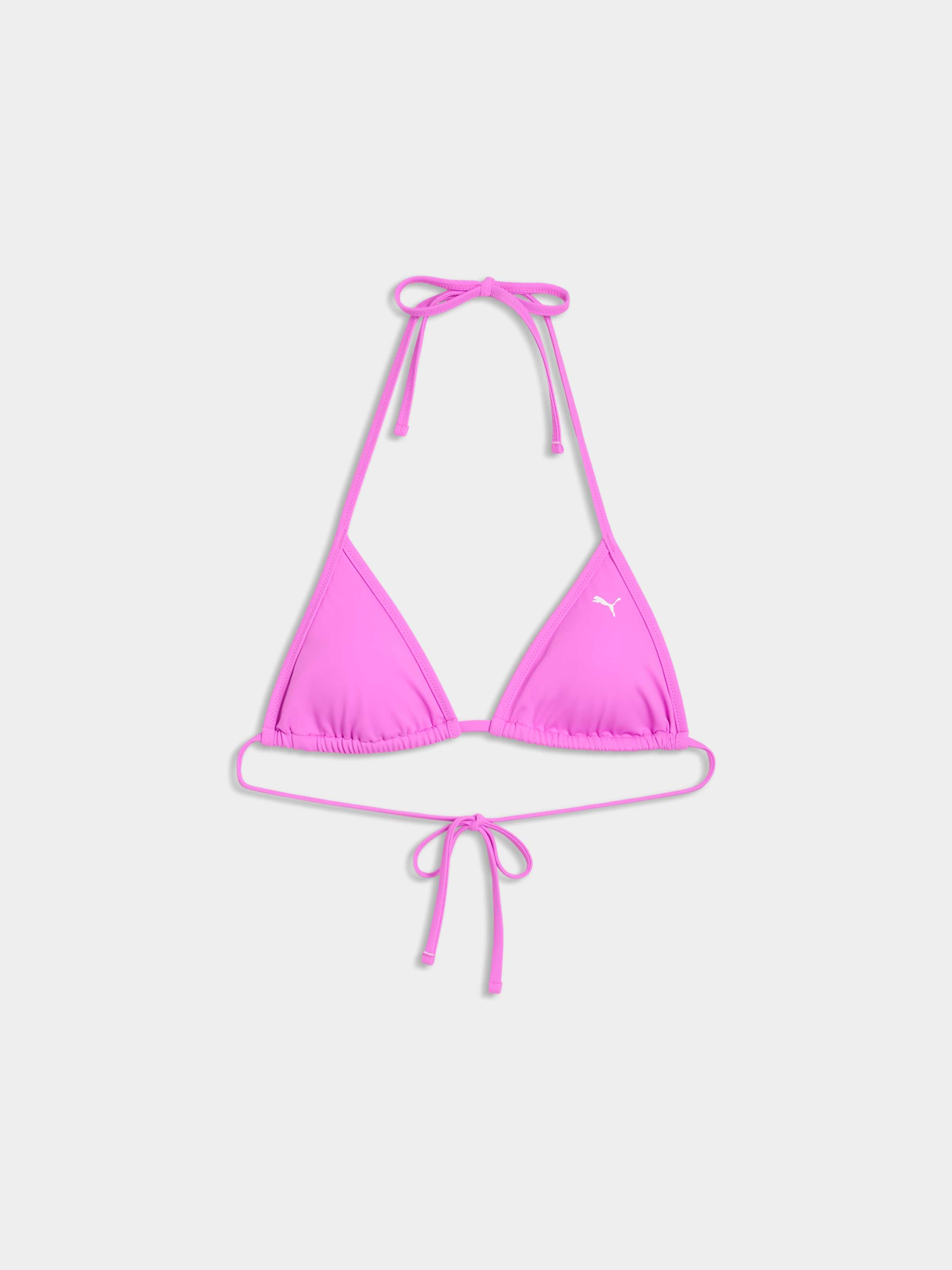 Жіночий Верх купальника PUMA Swim Women Triangle Bik (907666_25) колір рожевий, матеріал комбінований верх