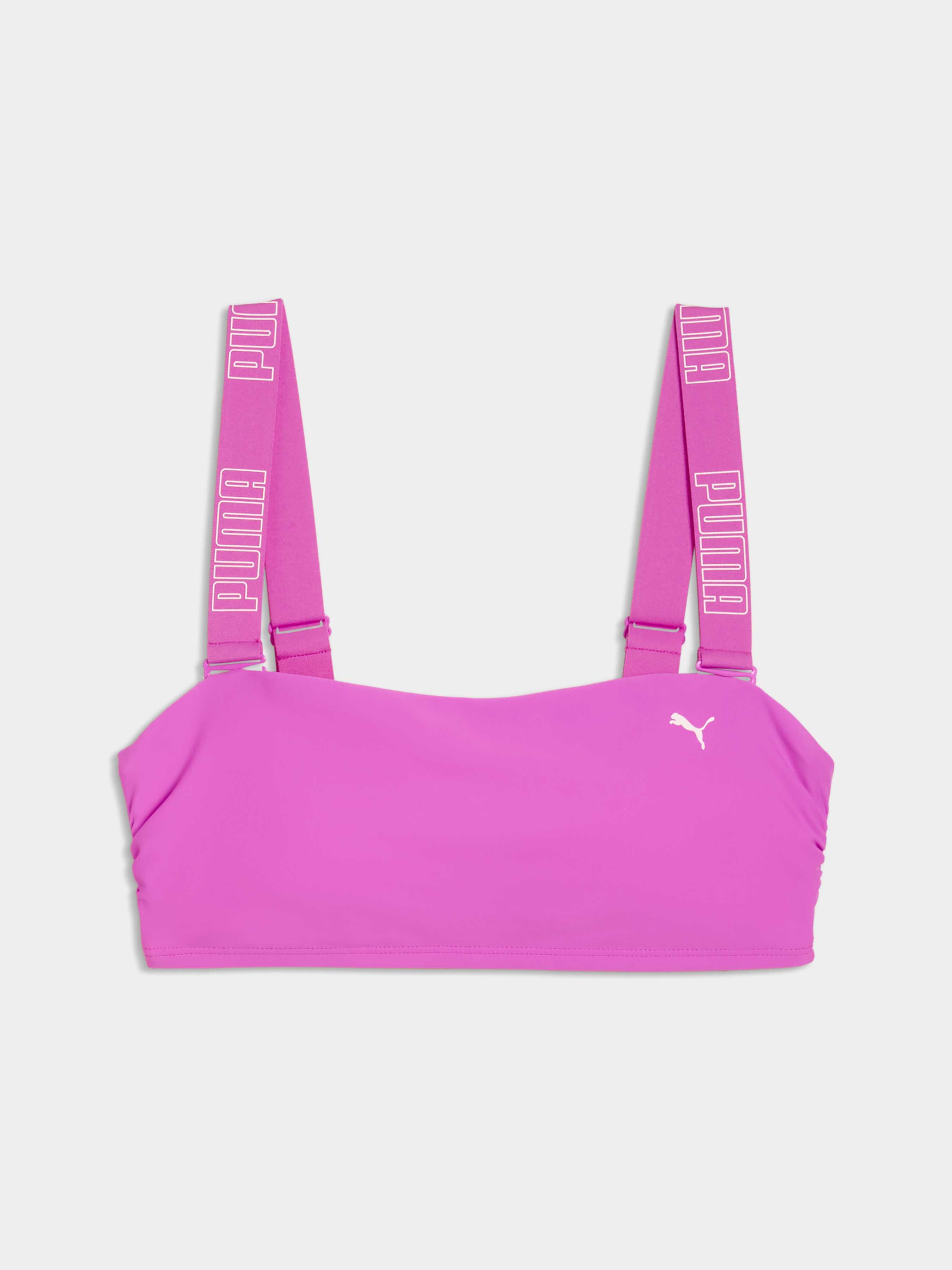 Жіночий Верх купальника PUMA Swim Women Bandeau Top (938347_16) колір рожевий, матеріал комбінований верх
