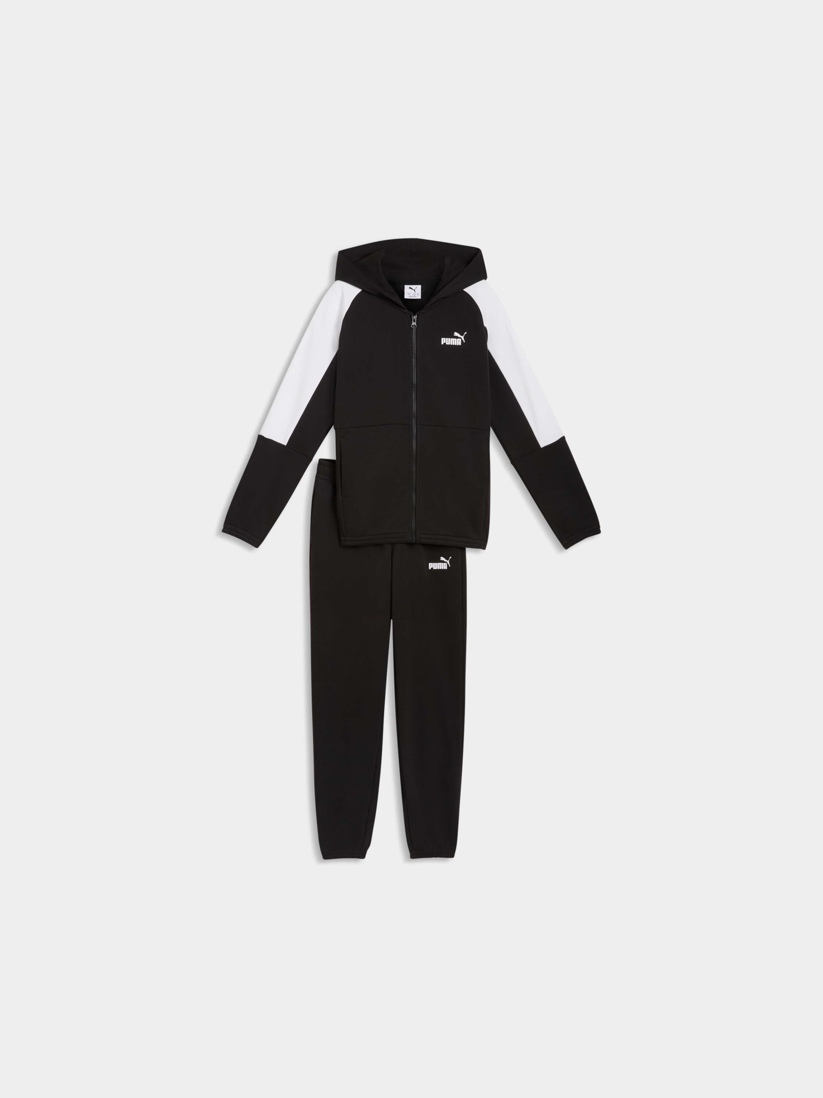 Дитячий Спортивний костюм PUMA Ess Block Sweat Suit (693334_01) колір чорний, матеріал комбінований верх
