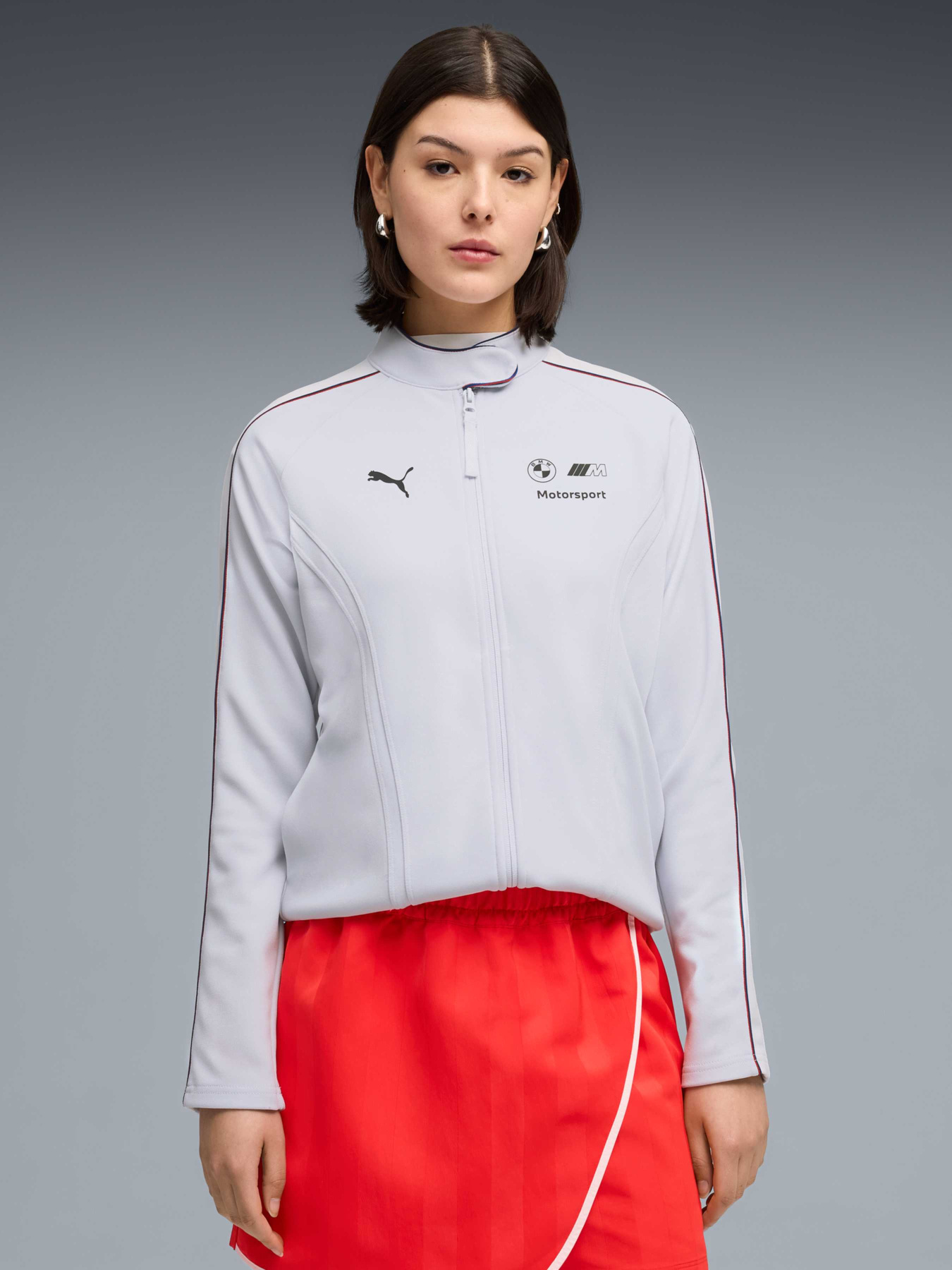 Спортивна кофта PUMA Bmw Mms Wmn Lifestyle Jacket модель 634903 Фото