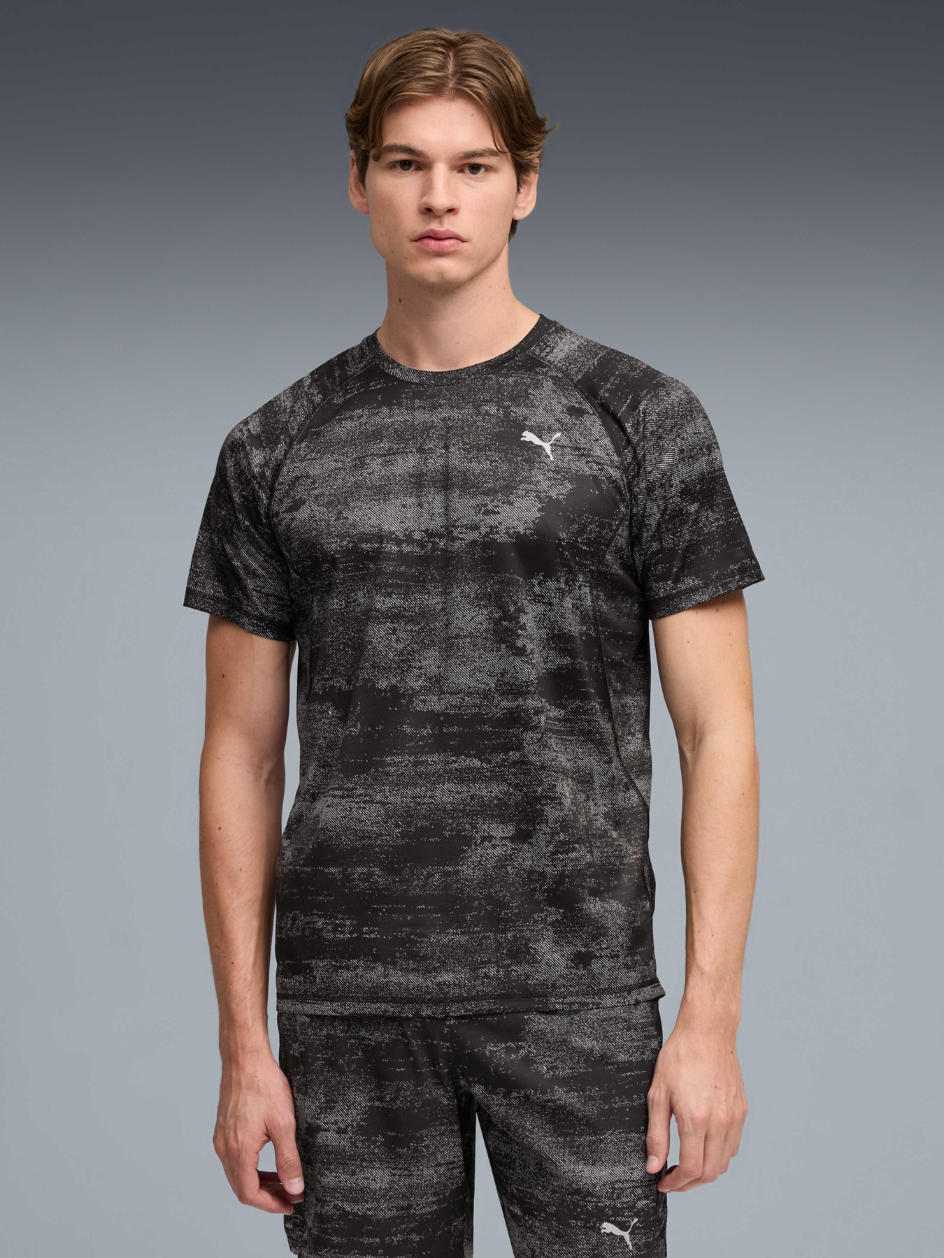 Футболка Run Velocity Printed Tee Men модель 528415 Фото