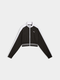 Спортивная кофта PUMA T7 Pique Cropped Jacket модель 634556 Фото