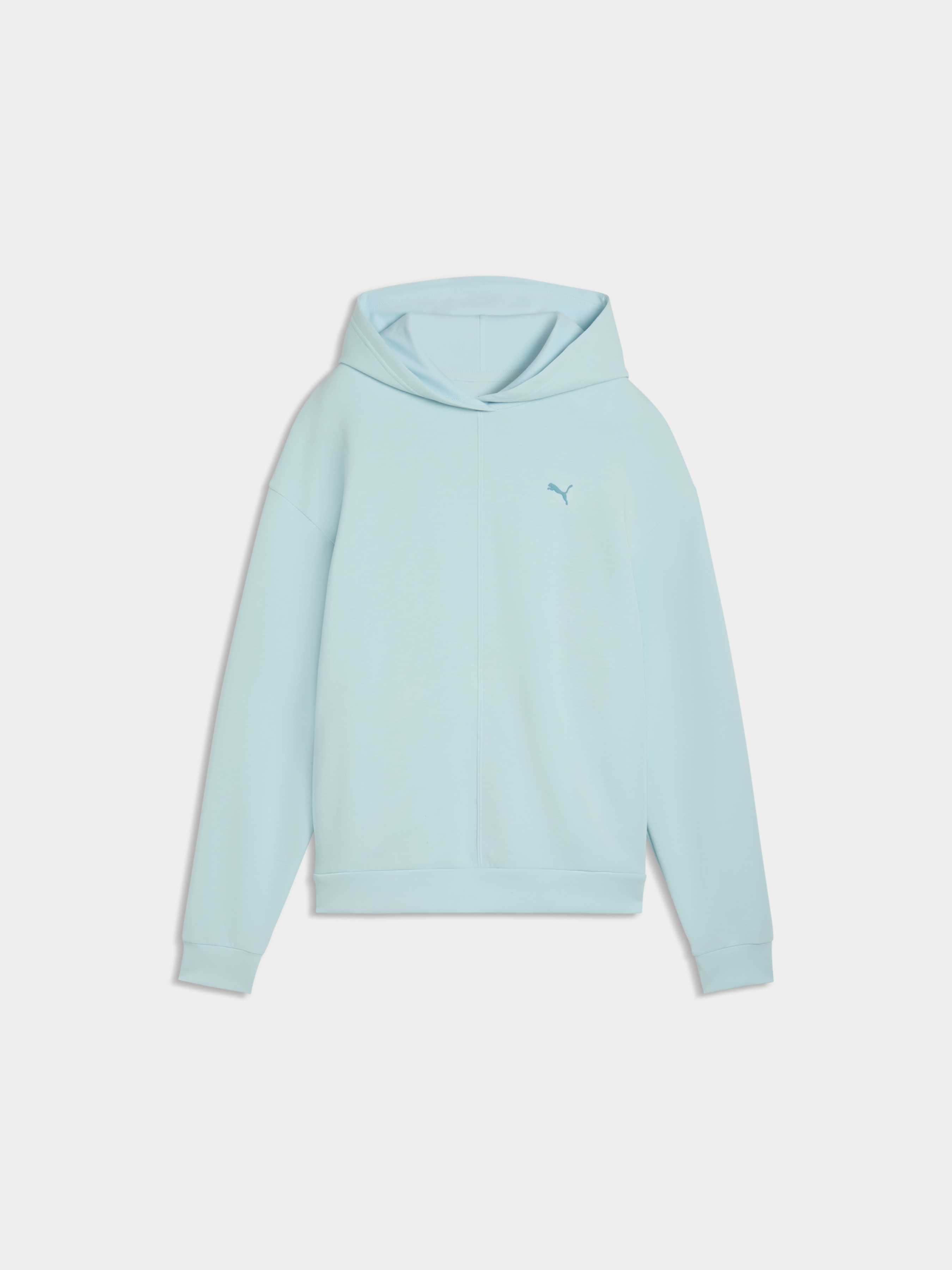 Жіноче Худі PUMA W Cloudspun Hoodie (527460_48) колір синій, матеріал комбінований верх