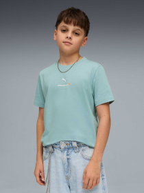 Футболка PUMA Mclaren Small Logo Tee Kids модель 637503 Фото