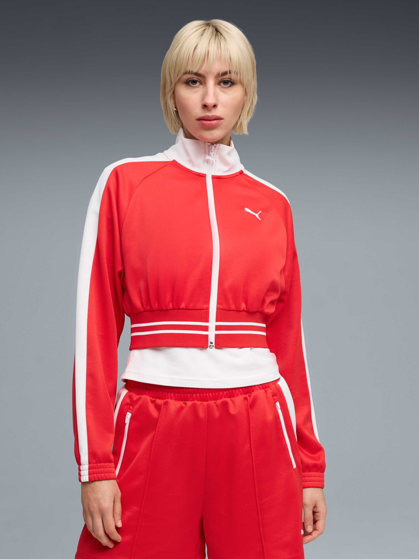 Олимпийка T7 Cropped Track Jacket Women модель 634556 Фото