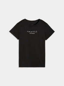 Футболка Run Slogan Graphic Running Tee Women модель 528652 Фото