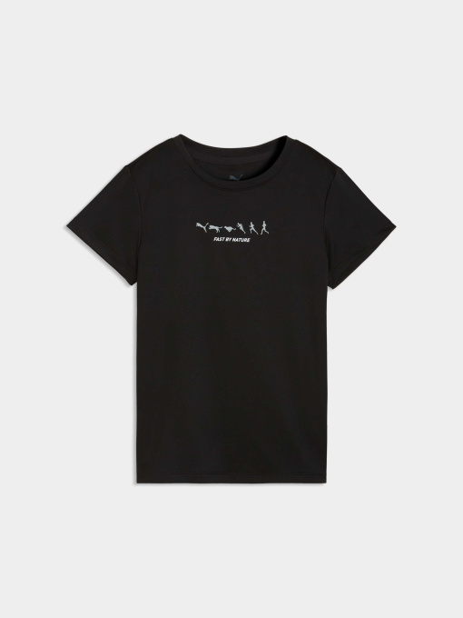 Футболка спортивная PUMA W Run Slogan Graphic Tee модель 528652 Фото