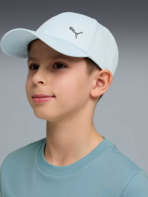Дитяча кепка Essentials Metal PUMA Cat Baseball Cap Youth модель 026854 Фото