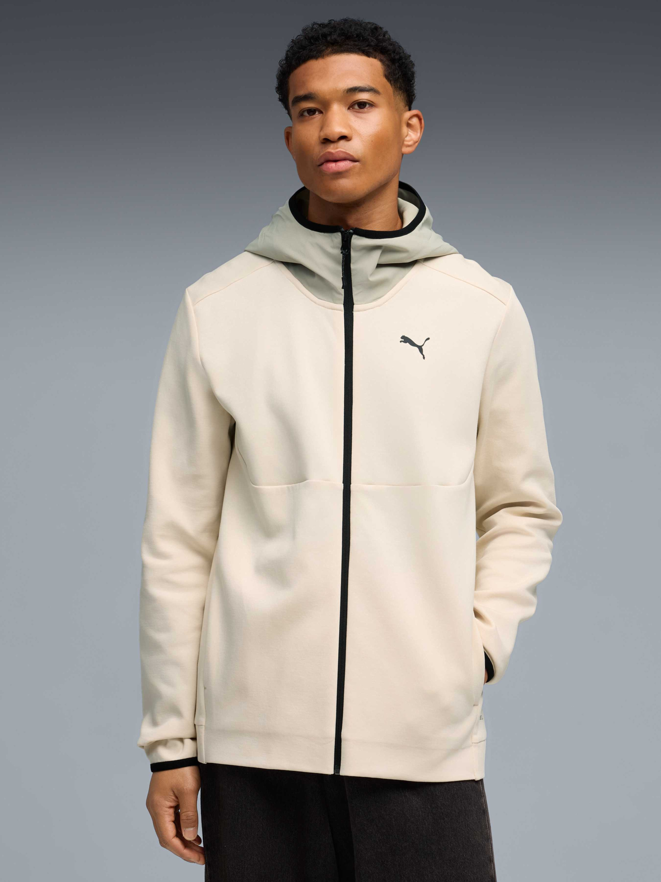 Кофта PUMATECH Full-Zip Hoodie Men модель 692185 Фото