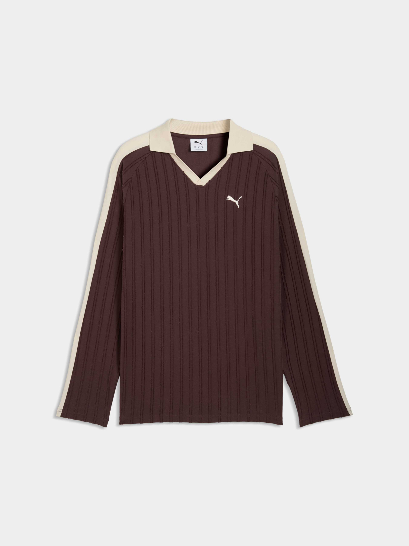 Поло PUMA T7 Relaxed Long Sleeve Polo модель 634311 Фото