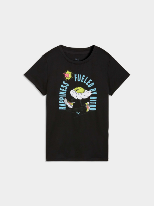 Футболка спортивная PUMA W Run Nitro Graphic Tee модель 528443 Фото