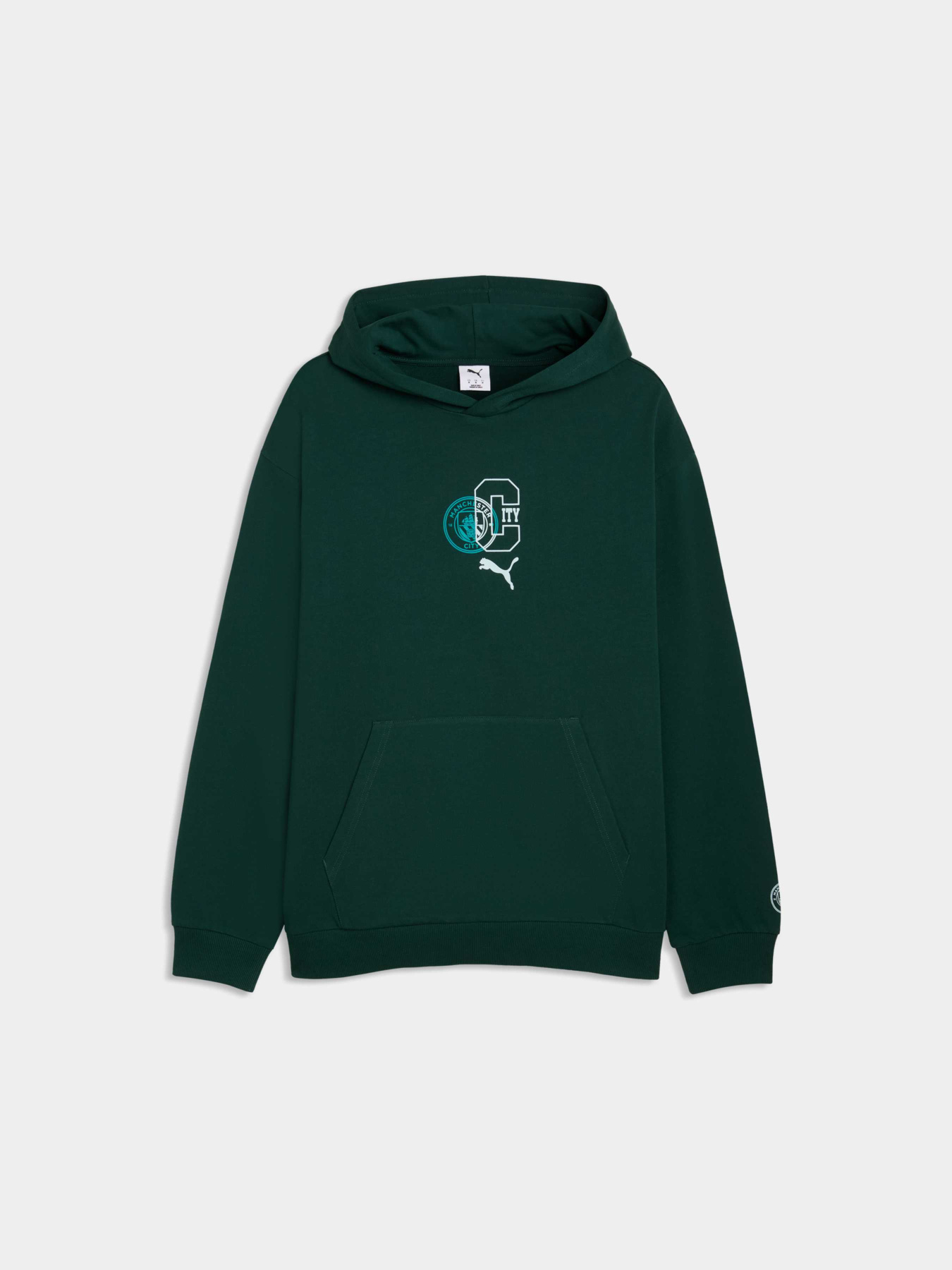 Худи PUMA Mcfc Ftblculture Relxed Hood модель 785882 Фото