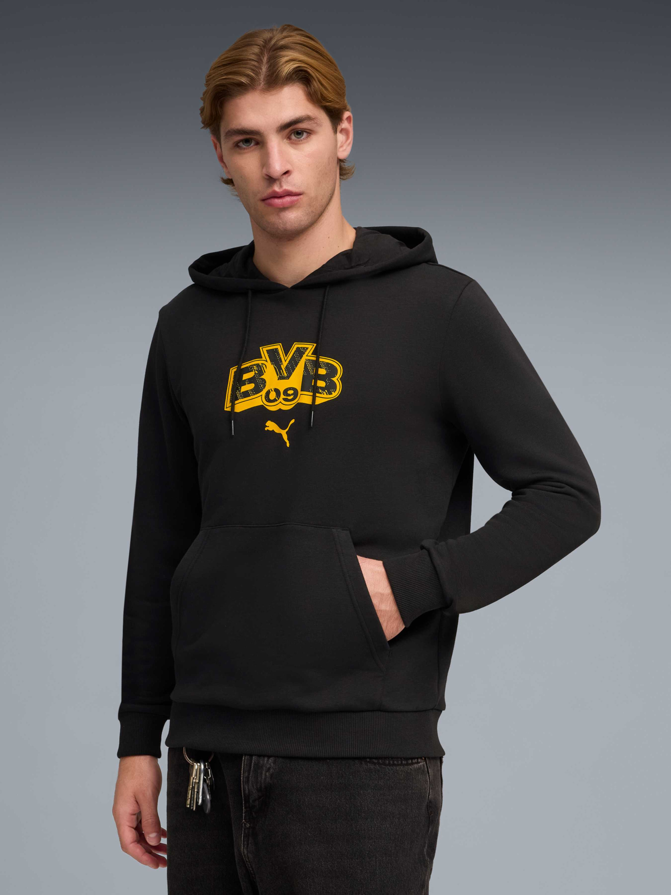 Худі PUMA Bvb Ftblculture Hoodie модель 784588 Худі PUMA Bvb Ftblculture Hoodie модель 784588 Фото