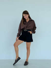 Лофери з натуральної шкіри Vintage Коричнева (160/10410) модель P_192277-S37_192277 Фото