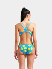 Жіночий купальник Arena LEMONS SWIMSUIT LACE PLUS BACK модель 010704-858 Жіночий купальник Arena LEMONS SWIMSUIT LACE PLUS BACK модель 010704-858 Фото