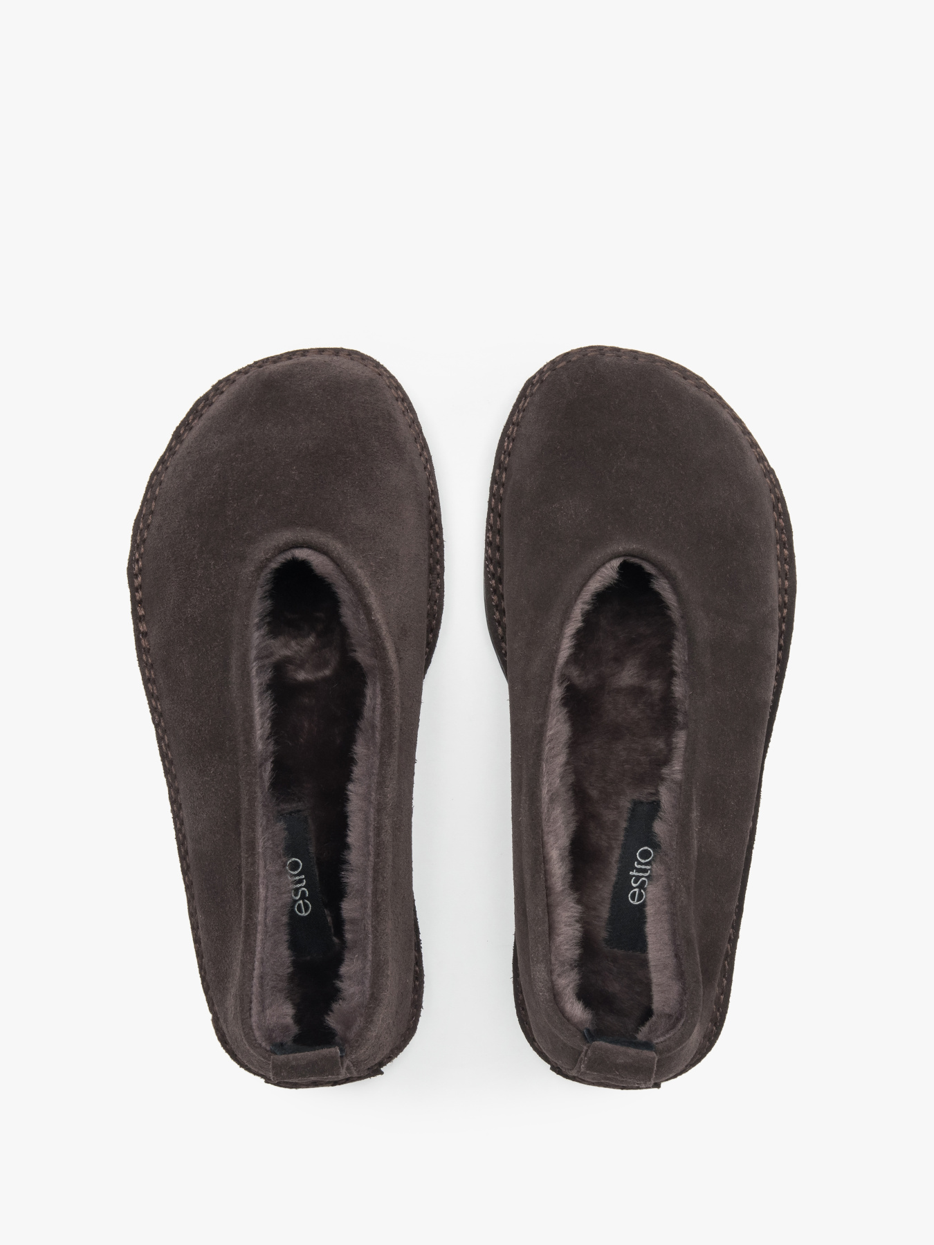 Балетки ESTRO 48-100-5-3295, колір коричневий модель 48-100-5-3295 Фото