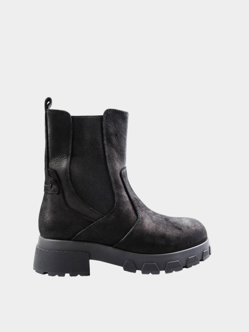 Женские анатомические ботинки Forelli 28369 черные модель 28369-Black Фото