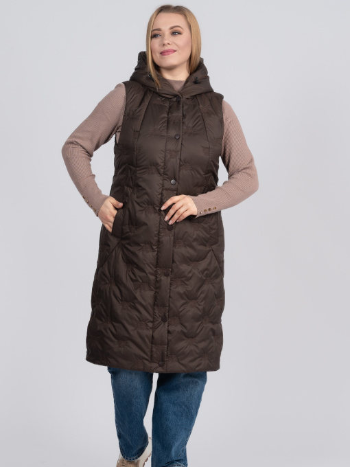 Жилетка женская больших размеров модель 1172-r Фото