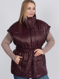 Жилетка женская весенняя больших размеров модель 1176-r Фото