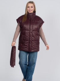 Жилетка женская весенняя больших размеров модель 1176-r Фото