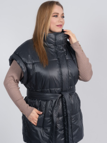 Жилетка женская весенняя больших размеров модель 1176-r Фото