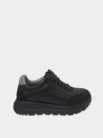 Кроссовки женские Forelli 24605 черные модель 24605-Black Фото