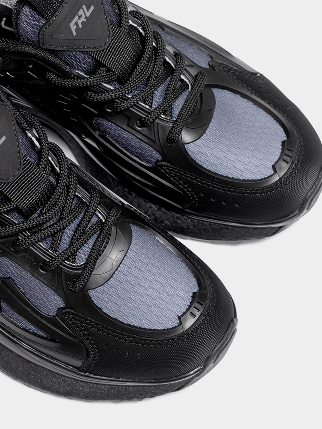 Кроссовки женские Forelli 90014 черные модель 90014-Black Фото