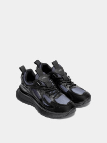 Кроссовки женские Forelli 90014 черные модель 90014-Black Кроссовки женские Forelli 90014 черные модель 90014-Black Фото