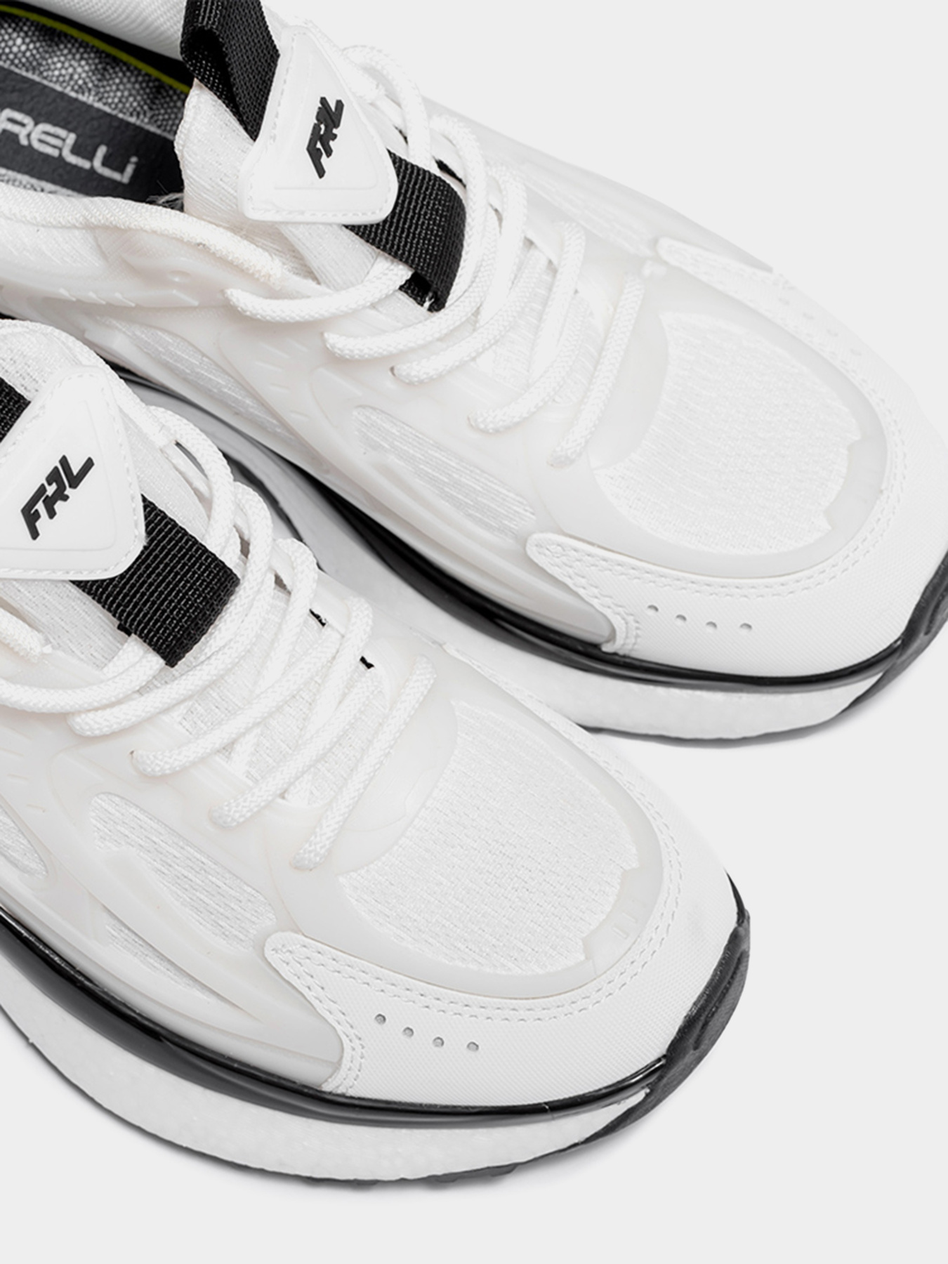 Кроссовки женские Forelli 90014 белые модель 90014-White Фото