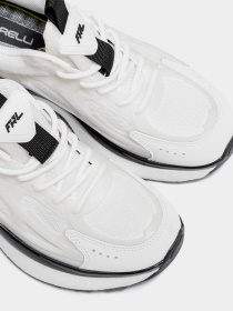 Кроссовки женские Forelli 90014 белые модель 90014-White Кроссовки женские Forelli 90014 белые модель 90014-White Фото