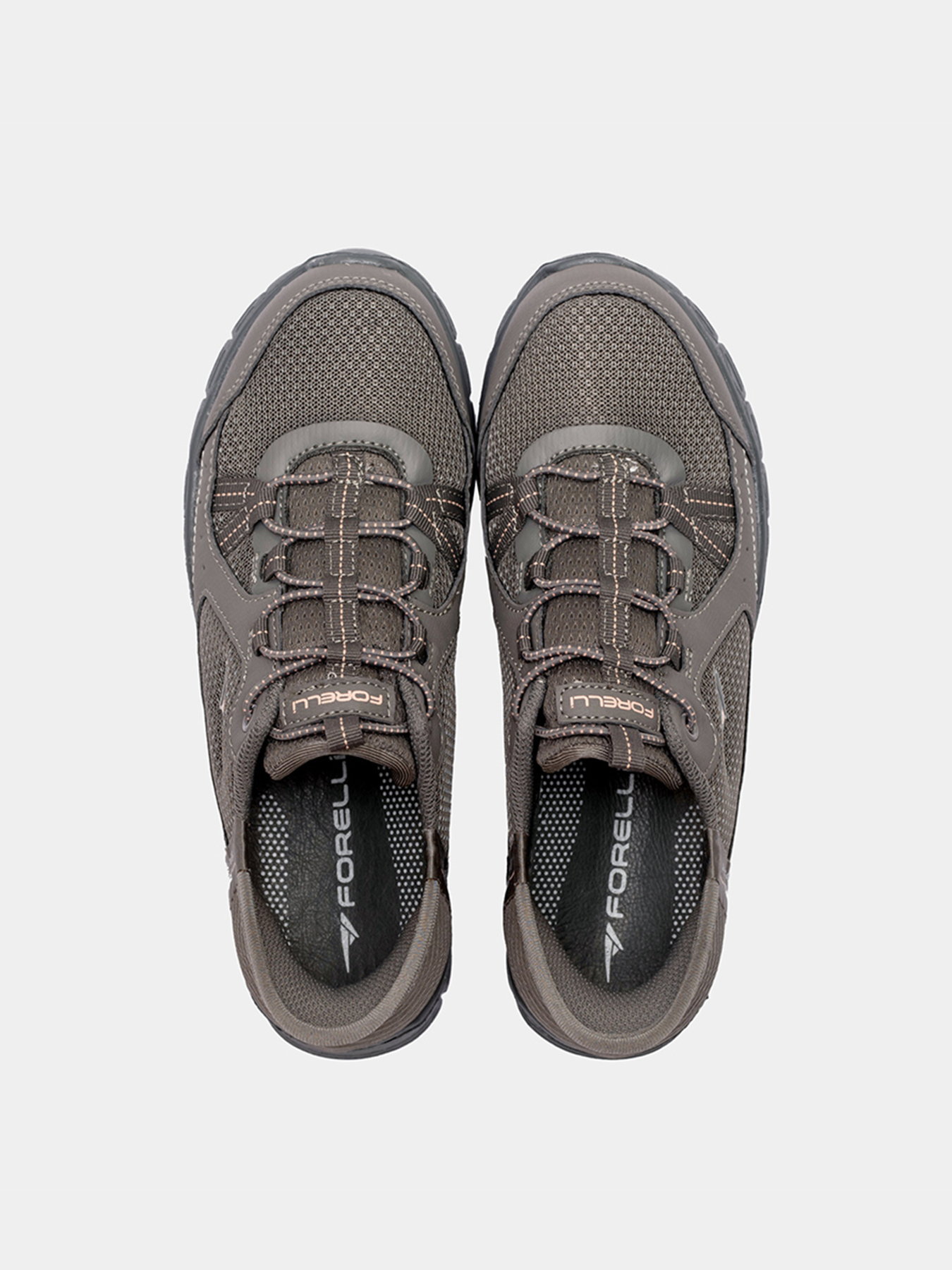 Кроссовки женские Forelli 90026 серые модель 90026-Gray Фото