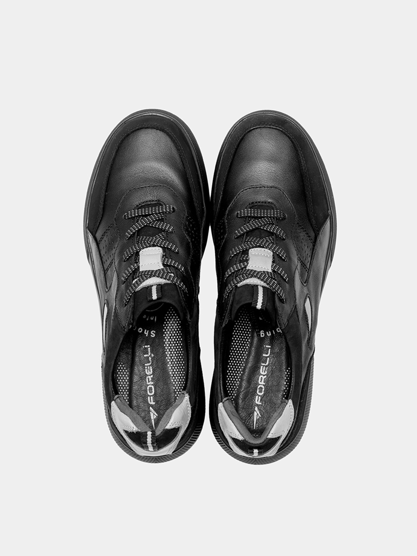 Кроссовки повседневные Forelli модель 56602-Black Фото