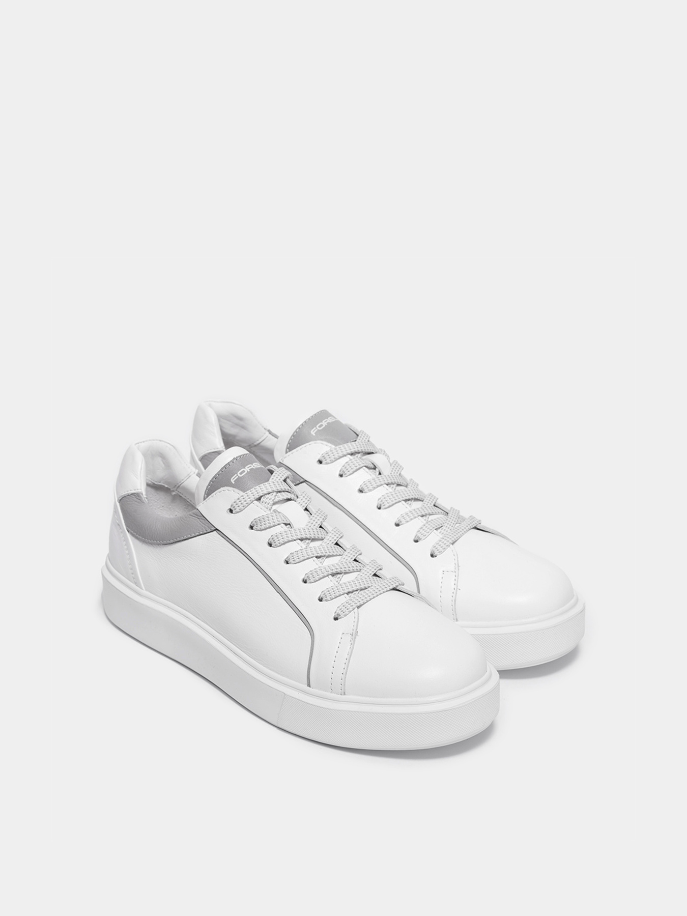 Кеды низкие Forelli модель 19301-White Фото