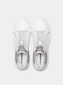 Кеды низкие Forelli модель 19301-White Фото