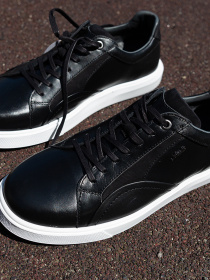 Кеди низькі Forelli модель 39501-Black Фото