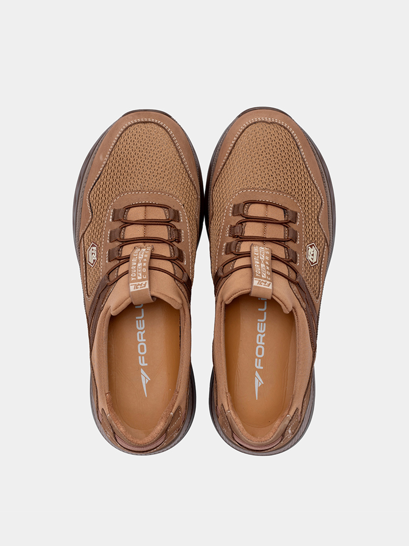 Кросівки повсякденні Forelli модель 46002-Beige Кросівки повсякденні Forelli модель 46002-Beige Фото