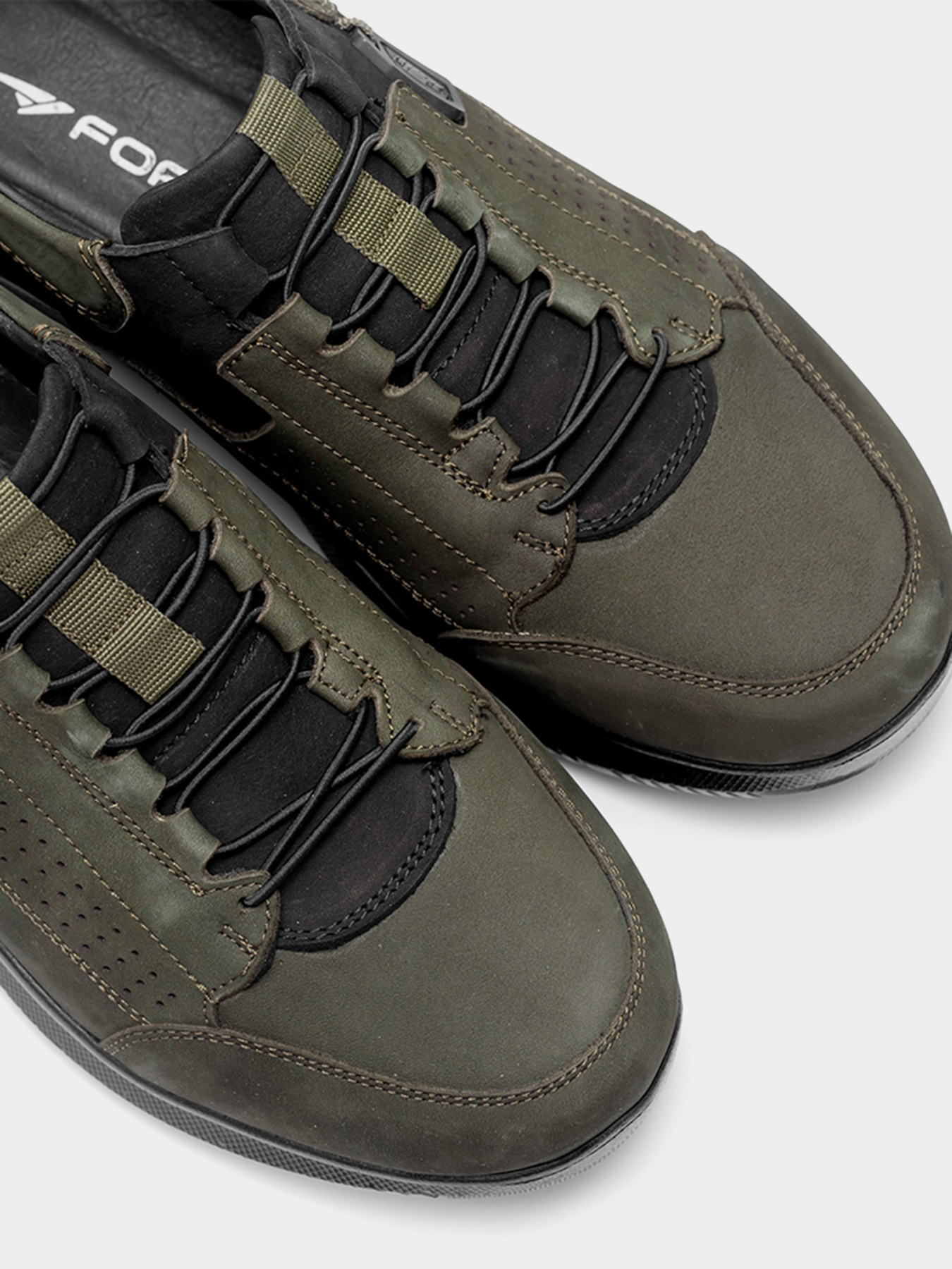 Кроссовки мужские Forelli 46111 хаки модель 46111-Khaki Кроссовки мужские Forelli 46111 хаки модель 46111-Khaki Фото