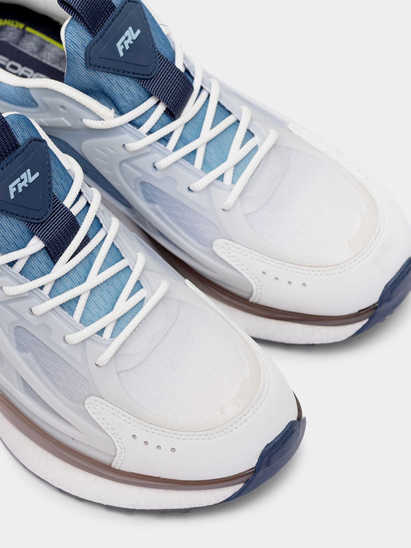 Мужские кроссовки Forelli 90017 белые модель 90017-White Мужские кроссовки Forelli 90017 белые модель 90017-White Фото