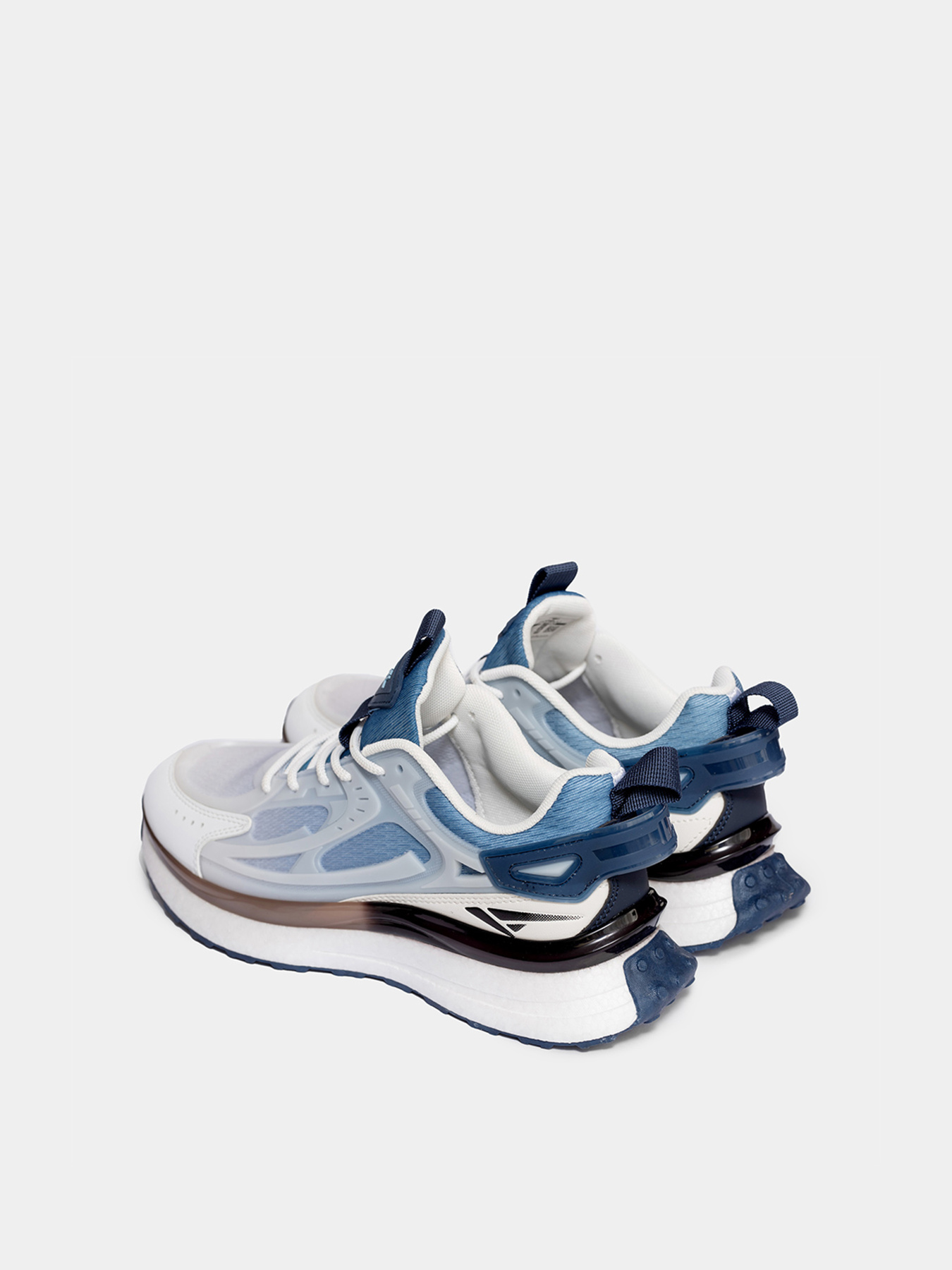 Мужские кроссовки Forelli 90017 белые модель 90017-White Мужские кроссовки Forelli 90017 белые модель 90017-White Фото