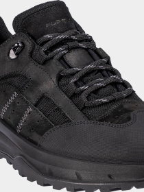 Кроссовки мужские Forelli 25703 черные модель 25703-Black Кроссовки мужские Forelli 25703 черные модель 25703-Black Фото