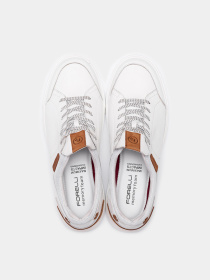 Кеды низкие Forelli модель 39504-White Фото