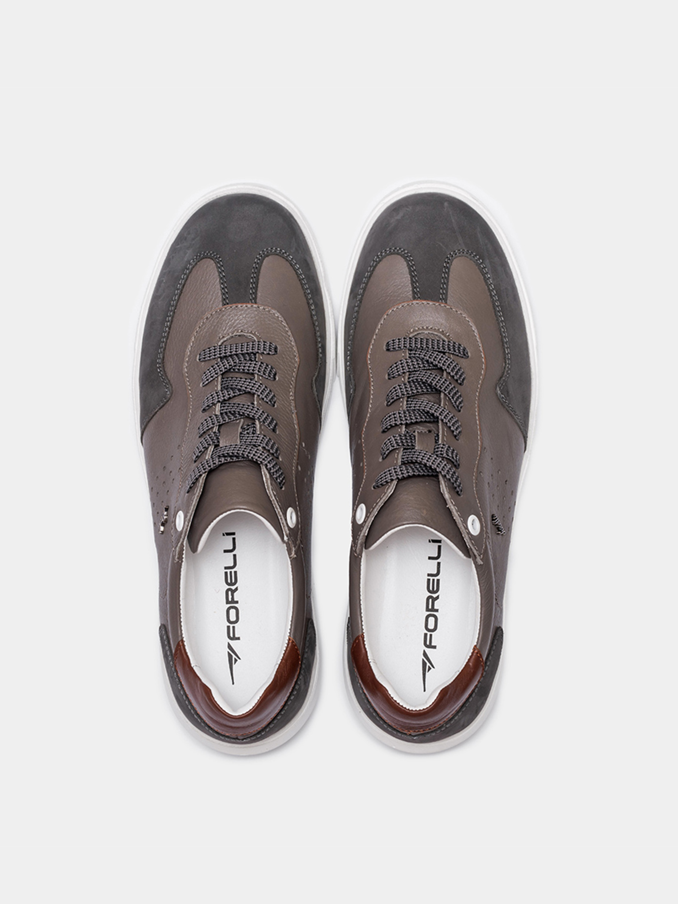 Кеды низкие Forelli модель 39503-Gray Фото