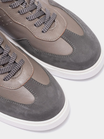 Кеды низкие Forelli модель 39503-Gray Фото