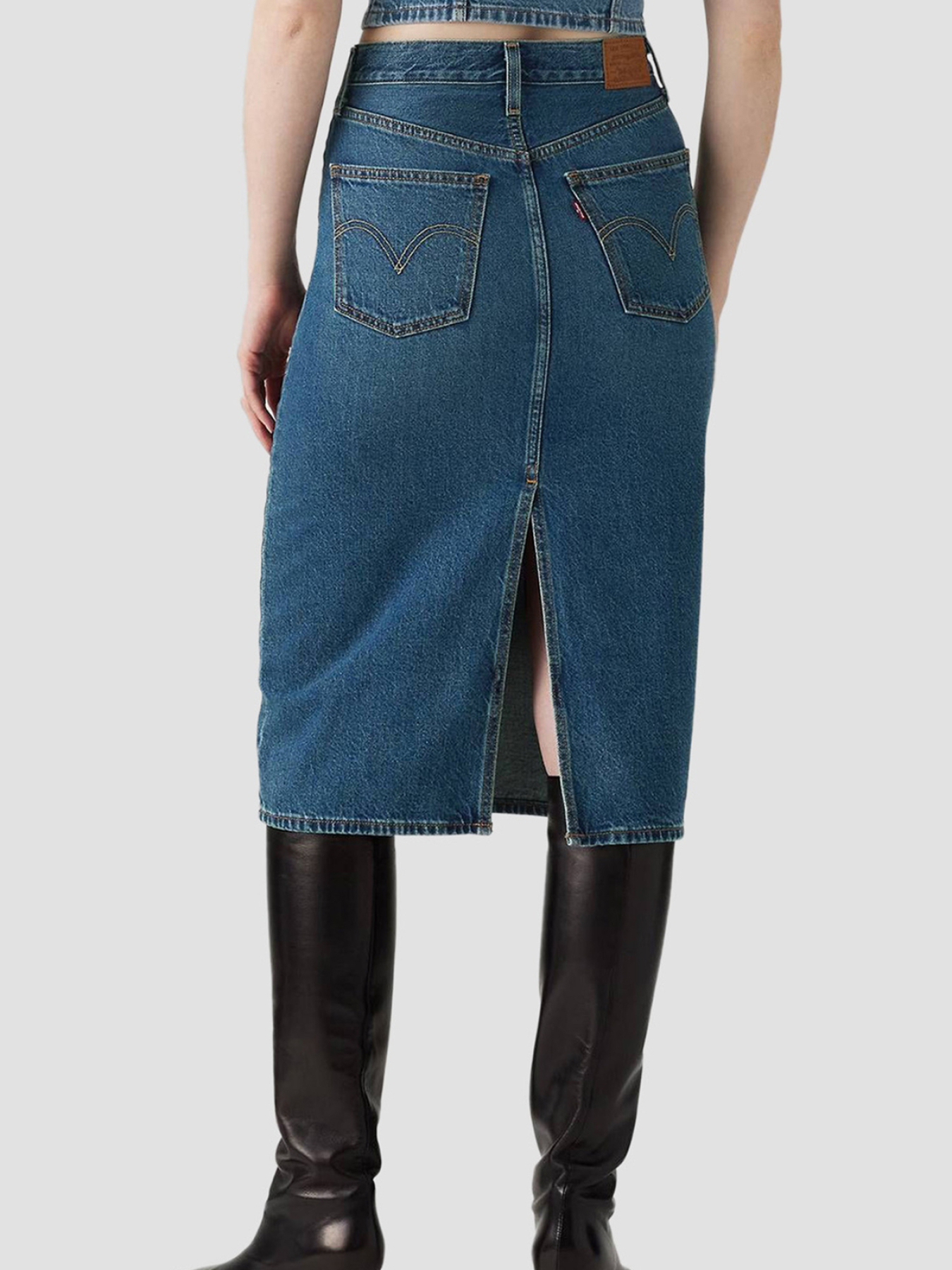 Джинсова спідниця Levi's модель 001VH;0006 Фото